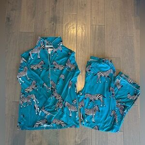 Chelsea Peers Safari Zebra Pajamas